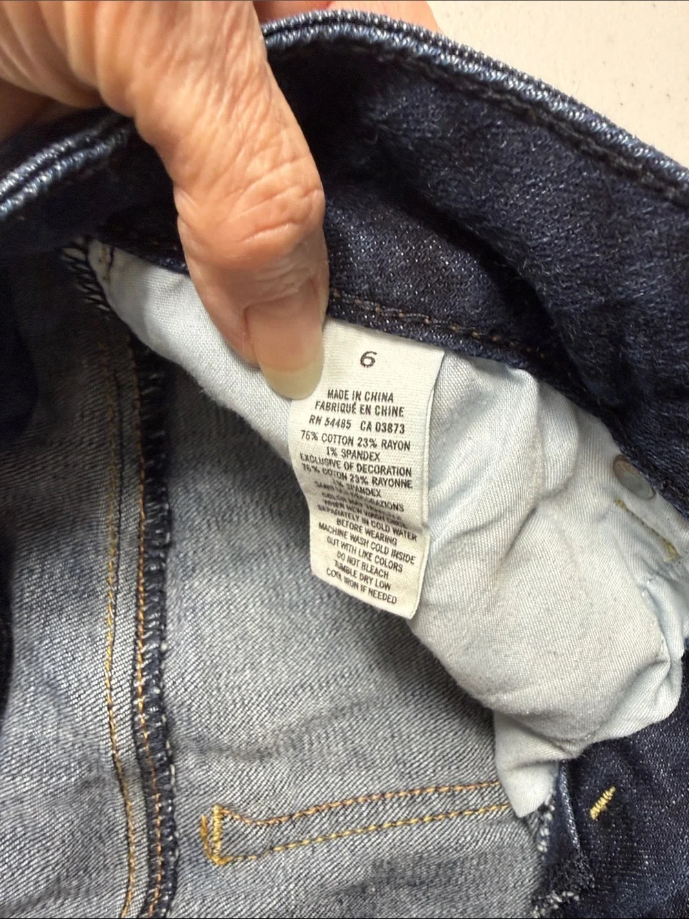 American Eagle Outfitters navy denim